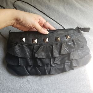 Ruffled Crossbody